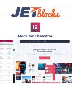 Jetblocks for elementor - EspacePlugins - Gpl plugins cheap