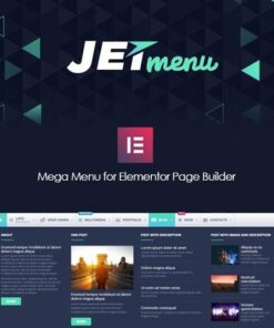 Jetmenu for elementor - EspacePlugins - Gpl plugins cheap