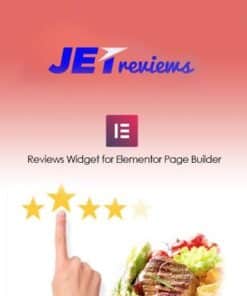 Jetreviews for elementor - EspacePlugins - Gpl plugins cheap