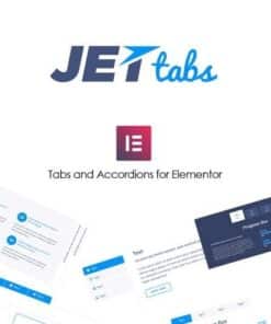 Jettabs for elementor - EspacePlugins - Gpl plugins cheap