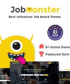 Jobmonster job board wordpress theme - EspacePlugins - Gpl plugins cheap