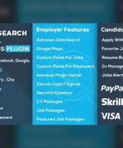 Jobsearch wp job board wordpress plugin - EspacePlugins - Gpl plugins cheap