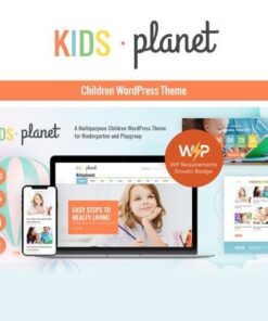Kids planet a multipurpose children wordpress theme for kindergarten and playgroup - EspacePlugins - Gpl plugins cheap