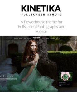 Kinetika photography theme for wordpress - EspacePlugins - Gpl plugins cheap