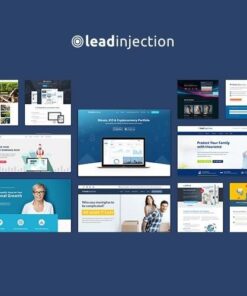 Leadinjection landing page theme - EspacePlugins - Gpl plugins cheap