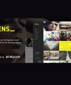 Lens an enjoyable photography wordpress theme - EspacePlugins - Gpl plugins cheap
