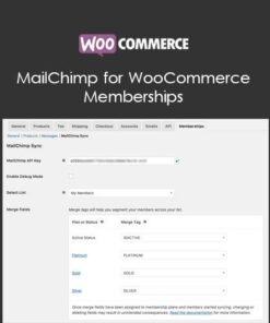 Mailchimp for woocommerce memberships - EspacePlugins - Gpl plugins cheap