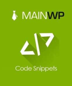 Mainwp code snippets - EspacePlugins - Gpl plugins cheap
