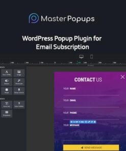 Master popups wordpress popup plugin for email subscription - EspacePlugins - Gpl plugins cheap