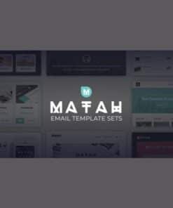 Matah responsive email set - EspacePlugins - Gpl plugins cheap