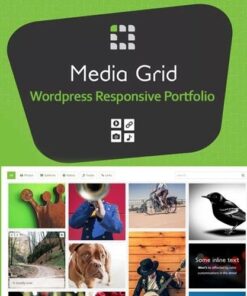 Media grid wordpress responsive portfolio - EspacePlugins - Gpl plugins cheap