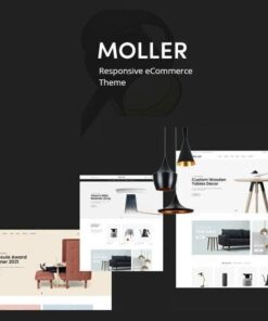 Moller furniture and decor woocommerce wordpress theme - EspacePlugins - Gpl plugins cheap