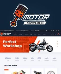 Motor vehicles parts equipments and accessories woocommerce store - EspacePlugins - Gpl plugins cheap