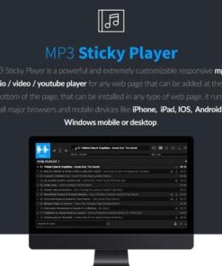 Mp3 sticky player wordpress plugin - EspacePlugins - Gpl plugins cheap