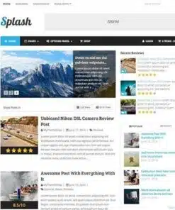 Mythemeshop splash wordpress theme - EspacePlugins - Gpl plugins cheap