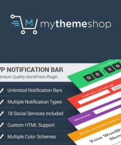 Mythemeshop wp notification bar pro - EspacePlugins - Gpl plugins cheap