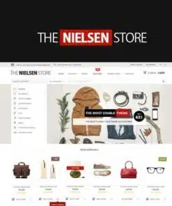 Nielsen e commerce wordpress theme - EspacePlugins - Gpl plugins cheap