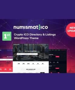 Numismatico cryptocurrency directory and listings wordpress theme - EspacePlugins - Gpl plugins cheap