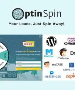 Optinspin fortune wheel integrated with wordpress woocommerce and easy digital downloads coupons - EspacePlugins - Gpl plugins cheap