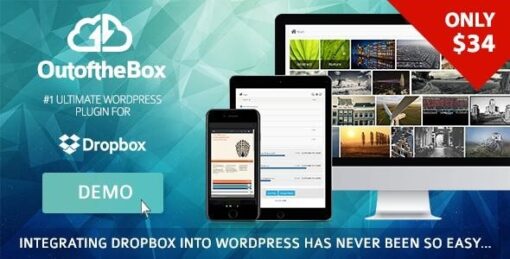 Out of the box dropbox plugin for wordpress - EspacePlugins - Gpl plugins cheap