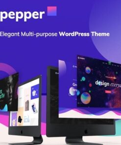 Pepper elegent multi purpose wordpress theme - EspacePlugins - Gpl plugins cheap