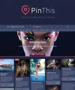Pinthis pinterest style wordpress theme - EspacePlugins - Gpl plugins cheap