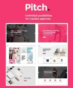 Pitch a theme for freelancers and agencies - EspacePlugins - Gpl plugins cheap