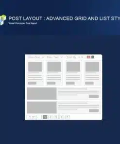 Pw grid list post layout for visual composer - EspacePlugins - Gpl plugins cheap
