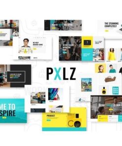 Pxlz creative design agency theme - EspacePlugins - Gpl plugins cheap