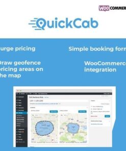 Quickcab woocommerce taxi booking plugin - EspacePlugins - Gpl plugins cheap