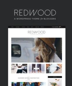 Redwood a responsive wordpress blog theme - EspacePlugins - Gpl plugins cheap