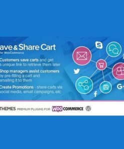 Save and share cart for woocommerce - EspacePlugins - Gpl plugins cheap