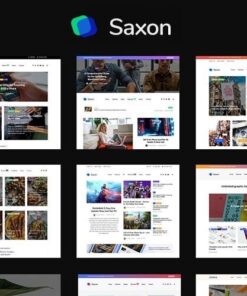 Saxon viral content blog and magazine wordpress theme - EspacePlugins - Gpl plugins cheap