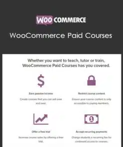 Sensei with woocommerce paid courses - EspacePlugins - Gpl plugins cheap