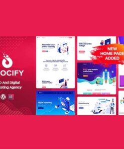Seocify seo and digital marketing agency wordpress theme - EspacePlugins - Gpl plugins cheap