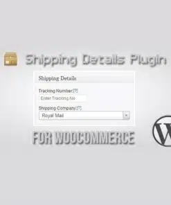 Shipping details plugin for woocommerce - EspacePlugins - Gpl plugins cheap