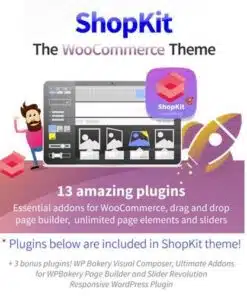 Shopkit the woocommerce theme - EspacePlugins - Gpl plugins cheap