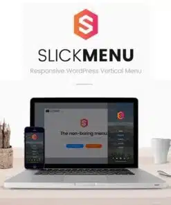 Slick menu responsive wordpress vertical menu - EspacePlugins - Gpl plugins cheap