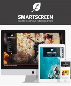 Smartscreen fullscreen responsive wordpress theme - EspacePlugins - Gpl plugins cheap