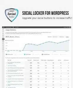 Social locker for wordpress - EspacePlugins - Gpl plugins cheap