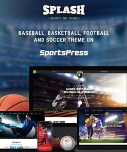 Splash sport wordpress sports theme for basketball football soccer and baseball clubs - EspacePlugins - Gpl plugins cheap