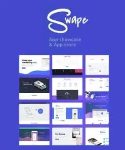 Swape app showcase and app store wordpress theme - EspacePlugins - Gpl plugins cheap