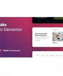 Taber tabs for elementor - EspacePlugins - Gpl plugins cheap