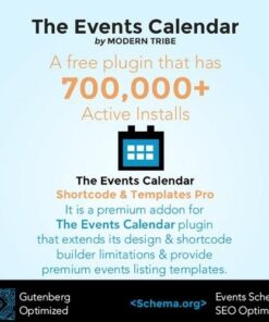 The events calendar shortcode and templates pro wordpress plugin - EspacePlugins - Gpl plugins cheap