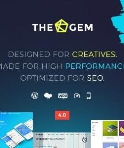 Thegem creative multi purpose high performance wordpress theme - EspacePlugins - Gpl plugins cheap