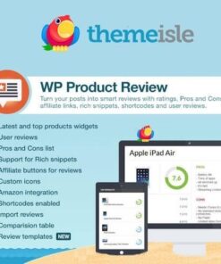 Themeisle wp product review - EspacePlugins - Gpl plugins cheap