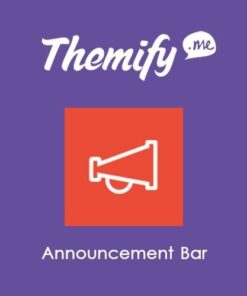 Themify announcement bar - EspacePlugins - Gpl plugins cheap