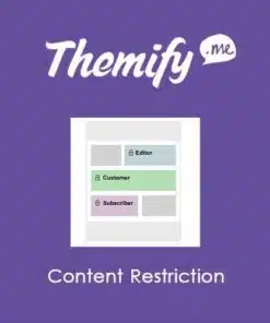 Themify builder content restriction - EspacePlugins - Gpl plugins cheap