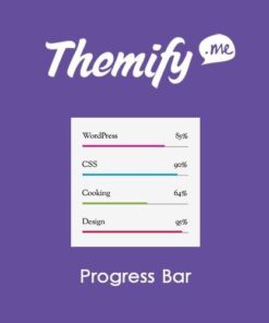 Themify builder progress bar - EspacePlugins - Gpl plugins cheap