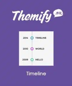 Themify builder timeline - EspacePlugins - Gpl plugins cheap